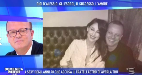 Gigi D'Alessio parla della sua Anna Tatangelo a Domenica Live