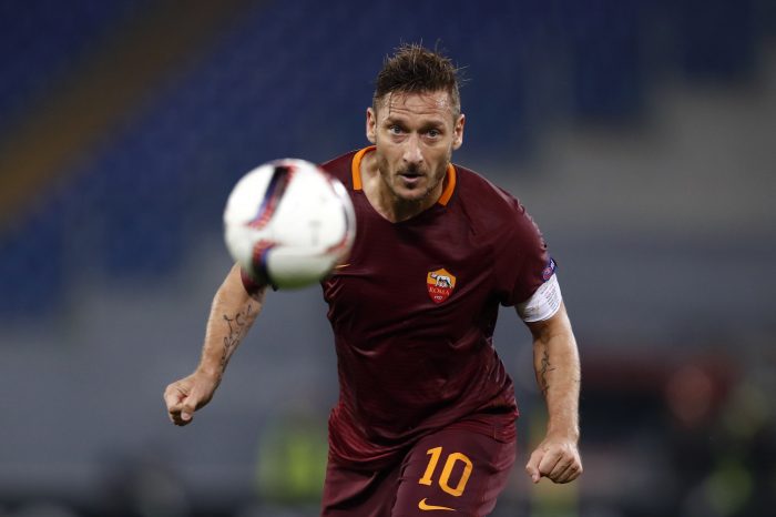 Totti confessa: "Spero che mio figlio non faccia il calciatore"