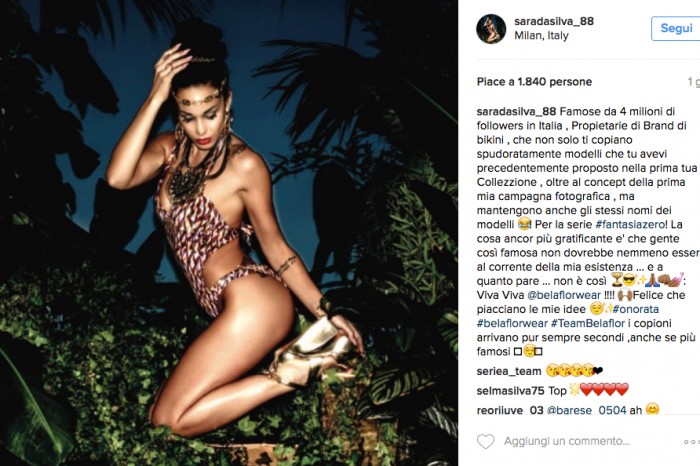 Sara De Silva contro le sorelle Rodriguez: "Hanno copiato la mia linea bikini"