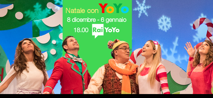 Il Natale dei più piccoli: la programmazione di Rai YoYo