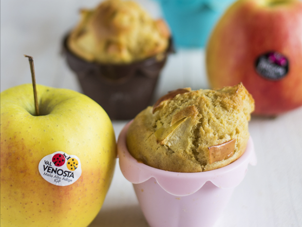 Le ricette di Così: muffin alle mele Val Venosta